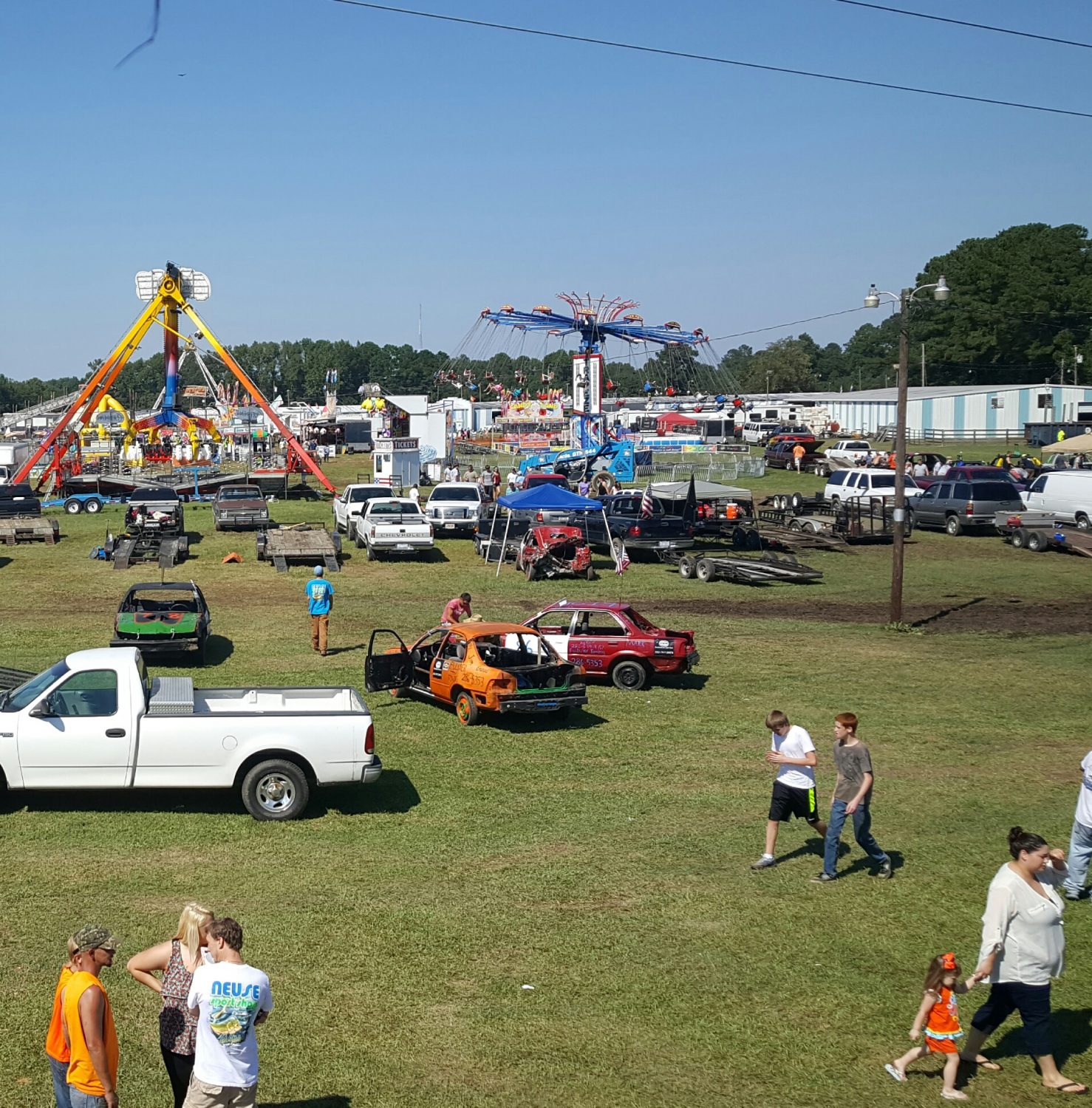 Demolition Derby Lenoir County Agricultural Fair